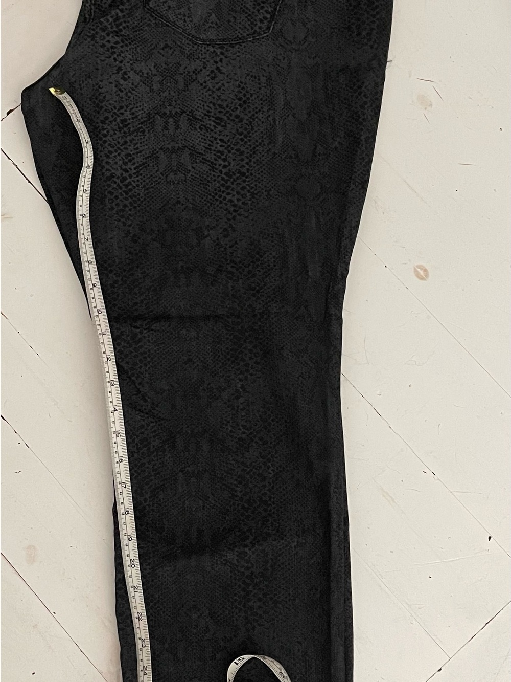 torrid Black Snake-Print Jeans